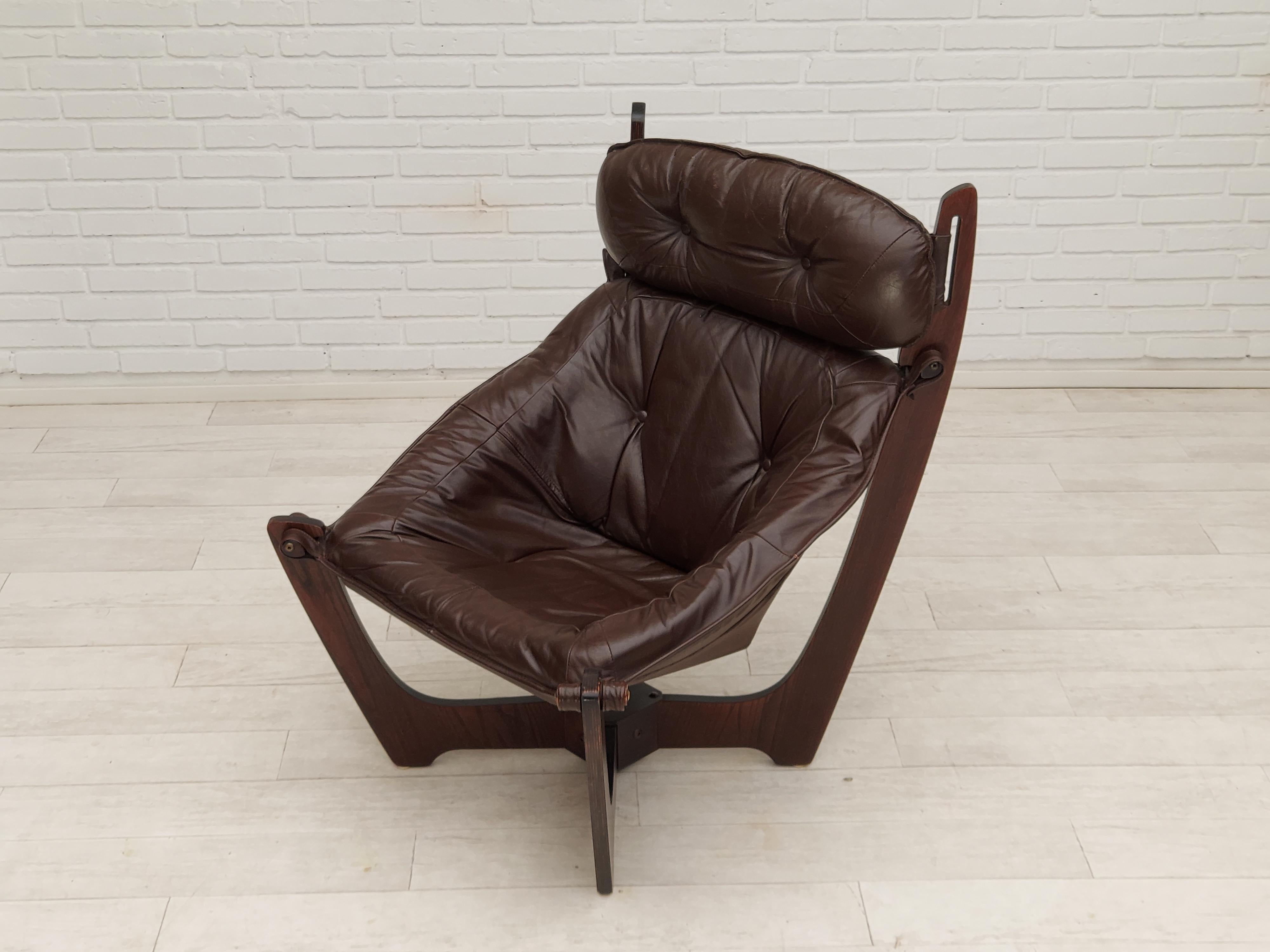 Années 1970, design norvégien d'Odd Knutsen pour Hjellegjerde Møbler, modèle 