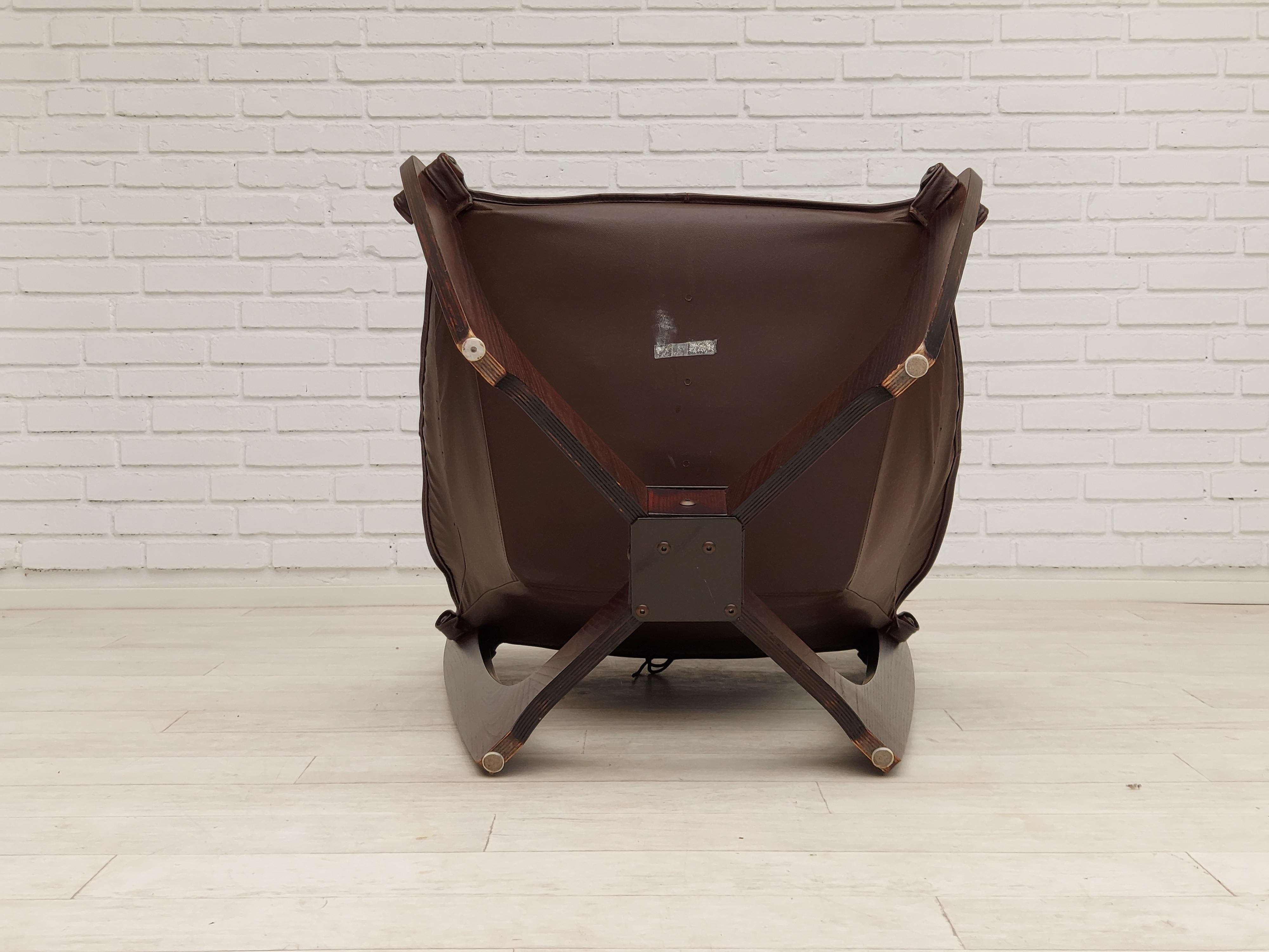 Années 1970, design norvégien d'Odd Knutsen pour Hjellegjerde Møbler, modèle 