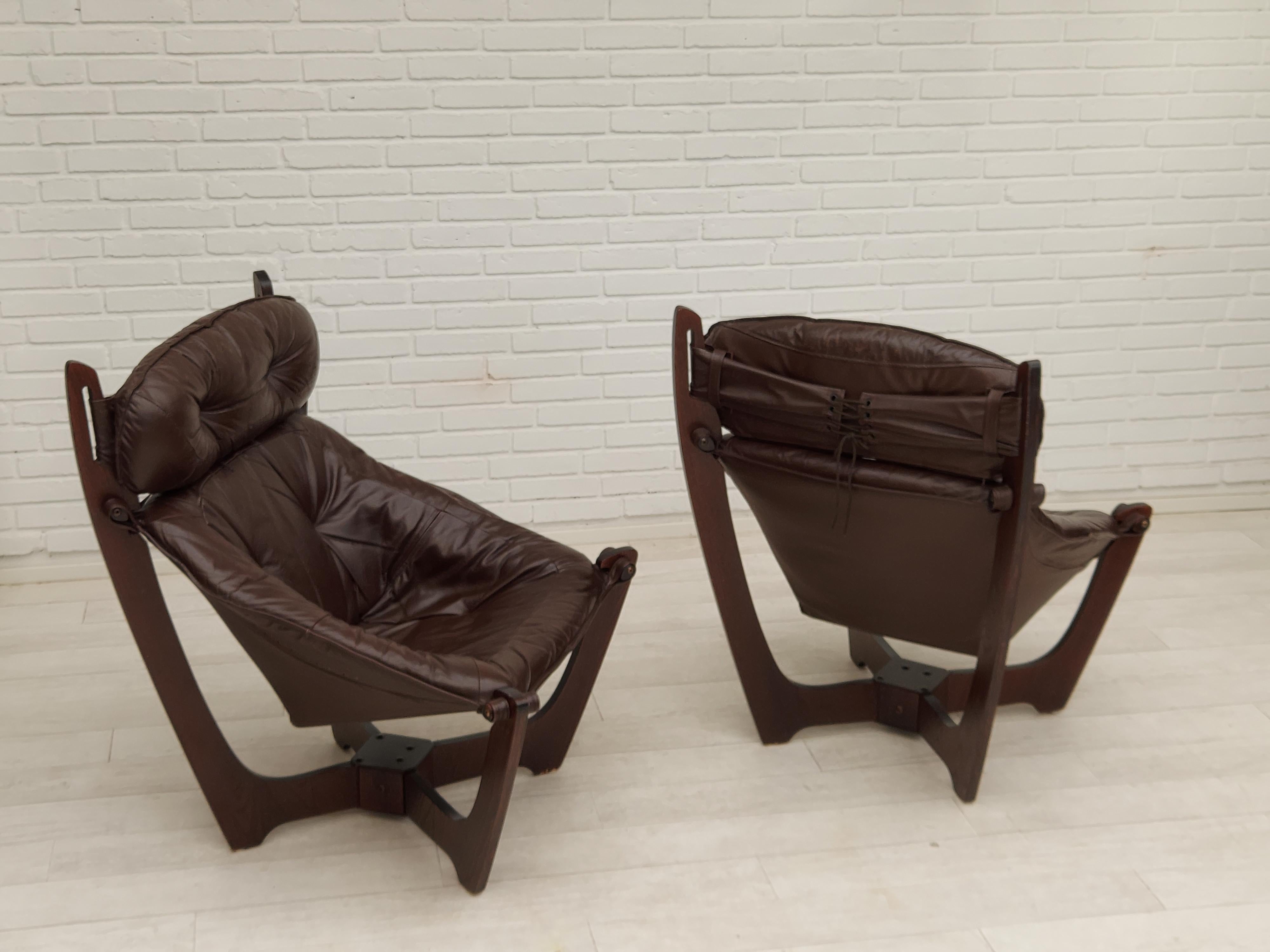 Années 1970, design norvégien d'Odd Knutsen pour Hjellegjerde Møbler, modèle 