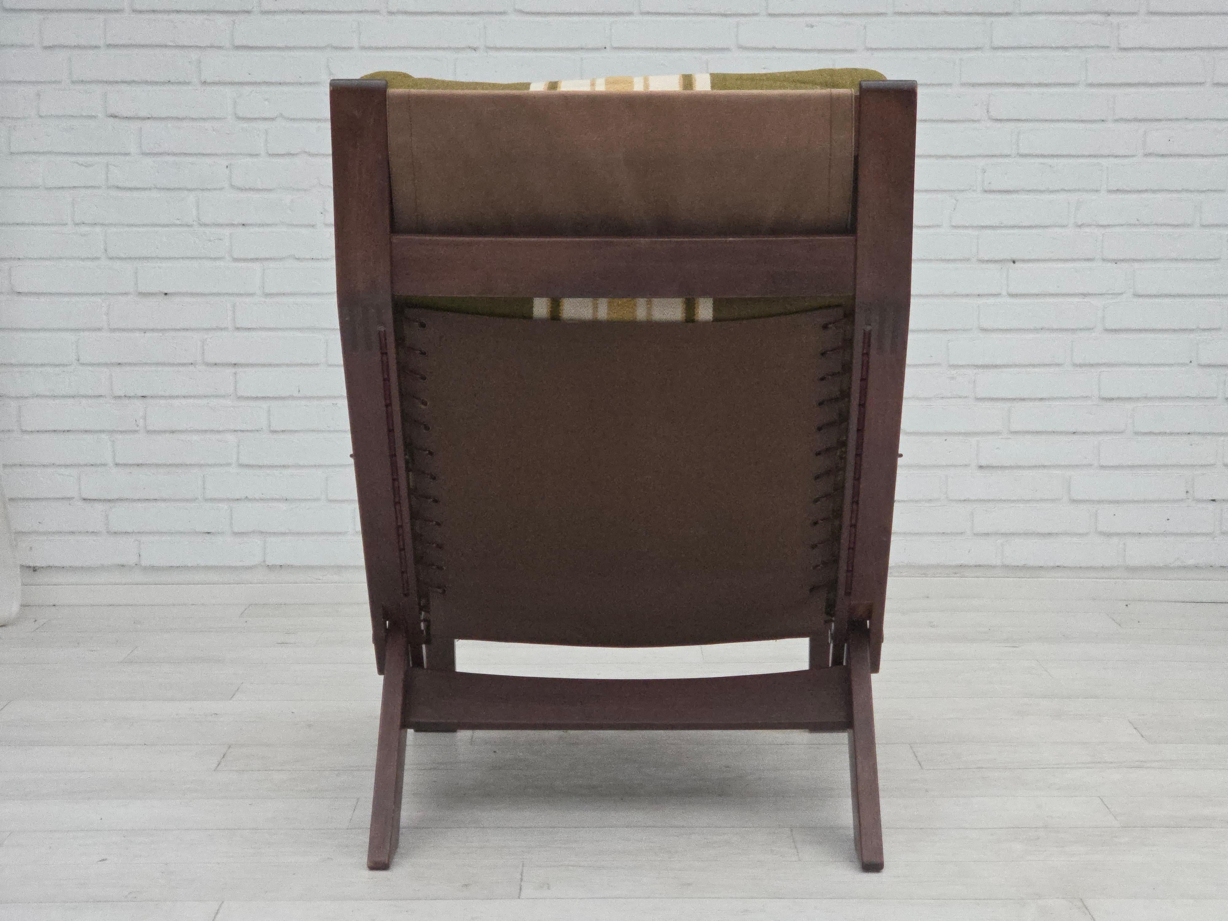 1970er Jahre, norwegisches Design von Peter Opsvik für Westnofa, Hochlehner-Sessel. (Skandinavische Moderne) im Angebot