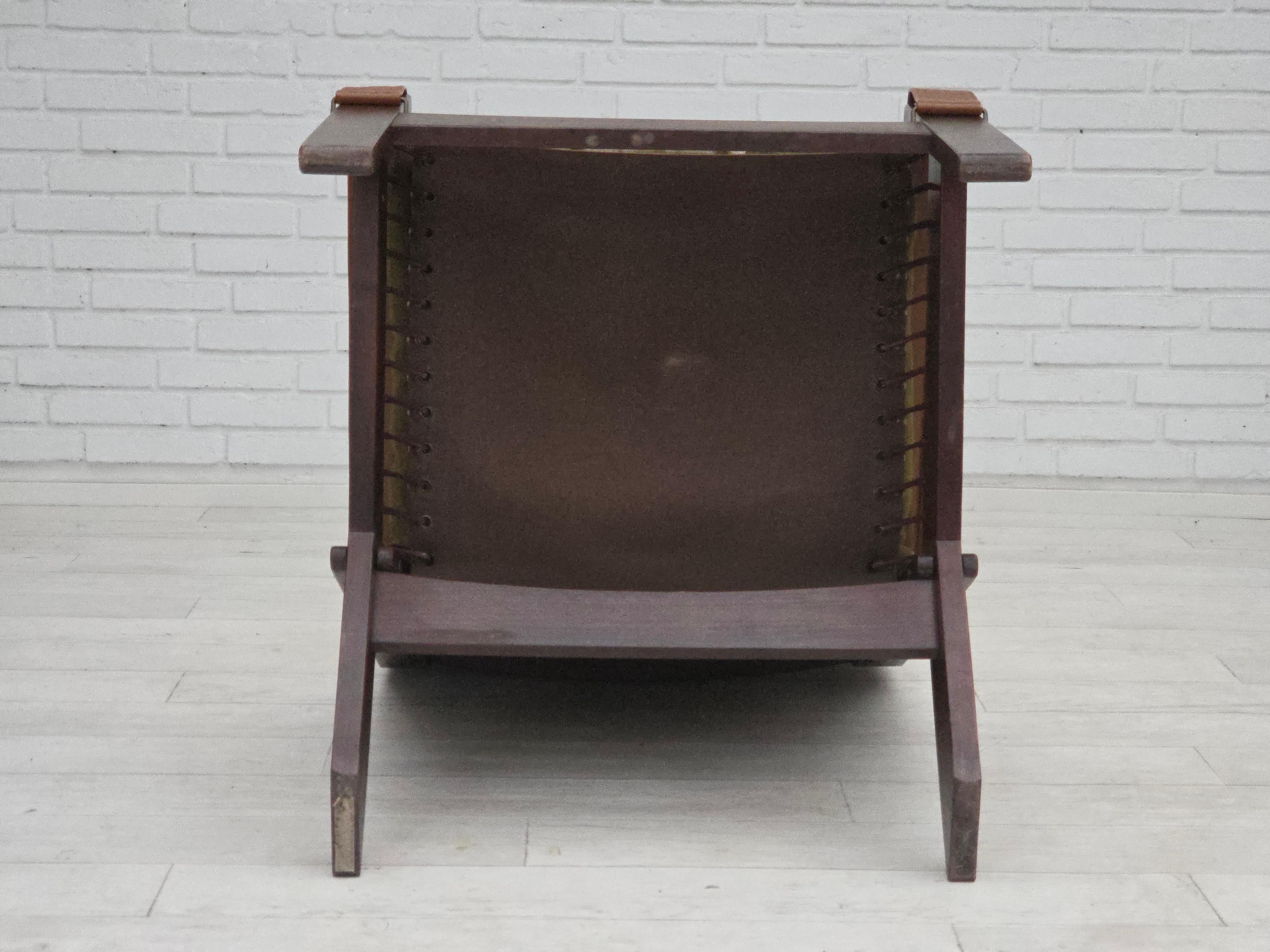 1970er Jahre, norwegisches Design von Peter Opsvik für Westnofa, Hochlehner-Sessel. (Leder) im Angebot