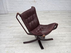 1970s, Norwegian design by Sigurd Ressel, lounge chair, model "Falcon".