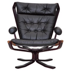 1970s, Norwegian design by Sigurd Ressel, lounge chair model "Falcon".