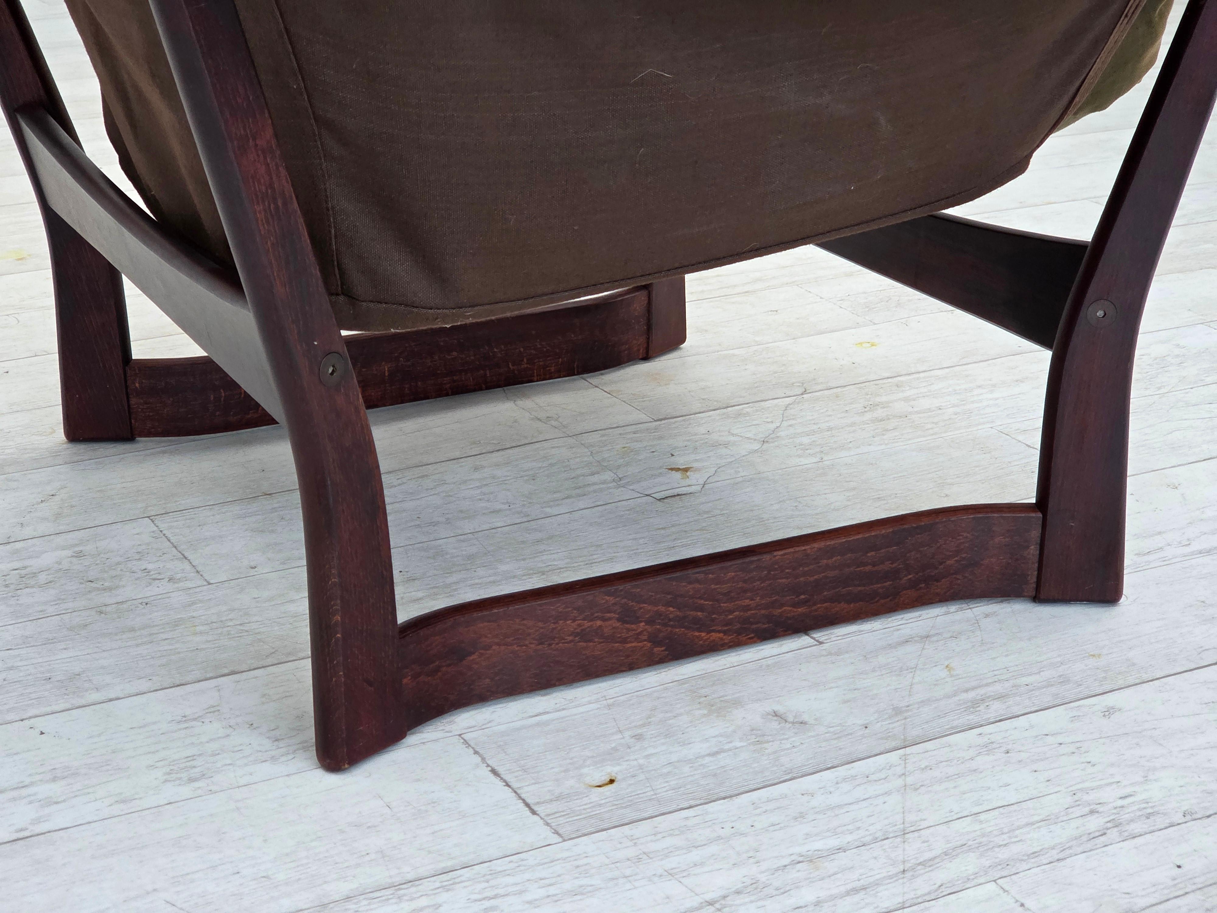 1970s, Norwegian design by Tormod Alnæs for Sørlie Møbler, 
