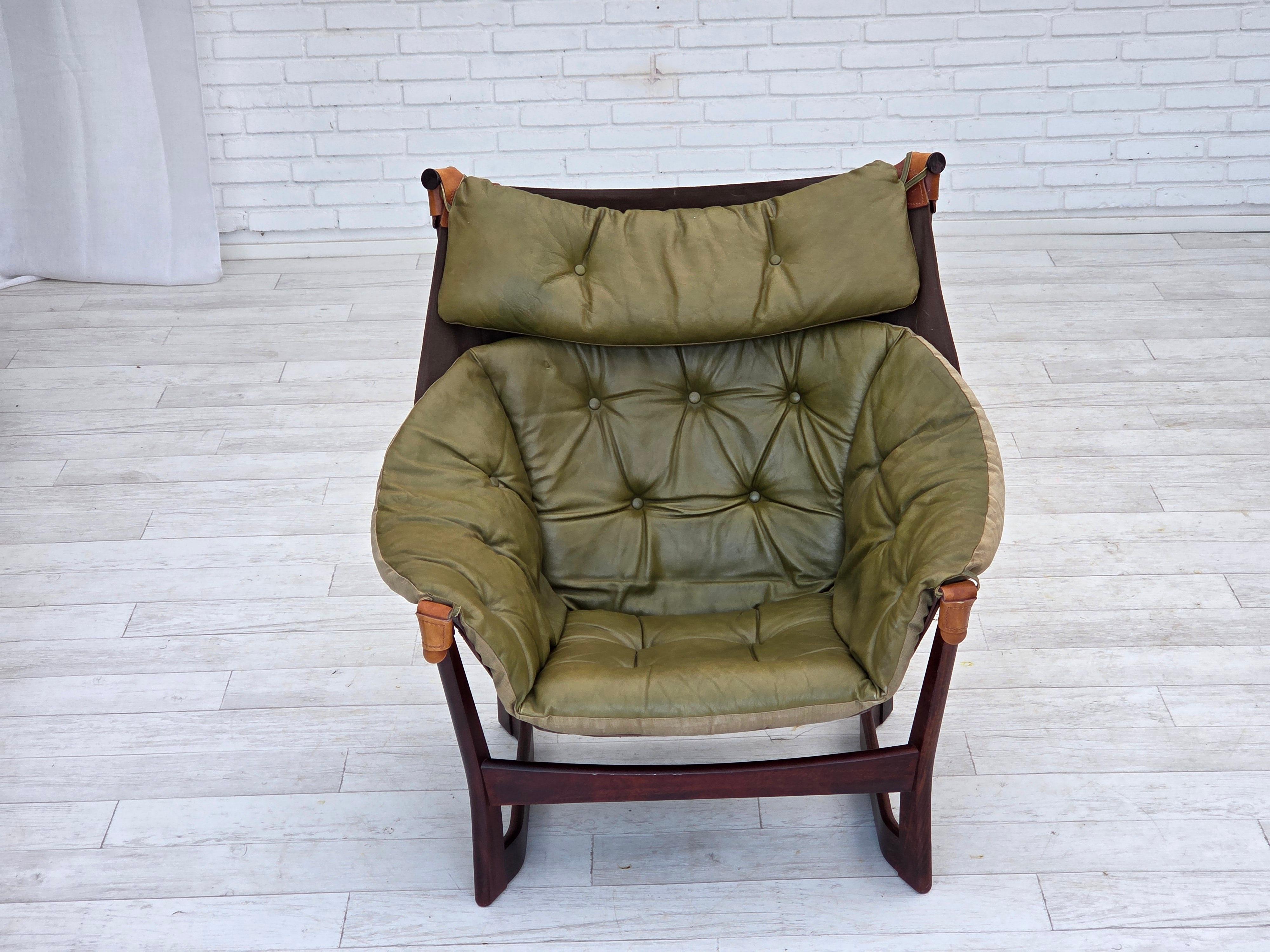 Scandinavian Modern 1970s, Norwegian design by Tormod Alnæs for Sørlie Møbler, 