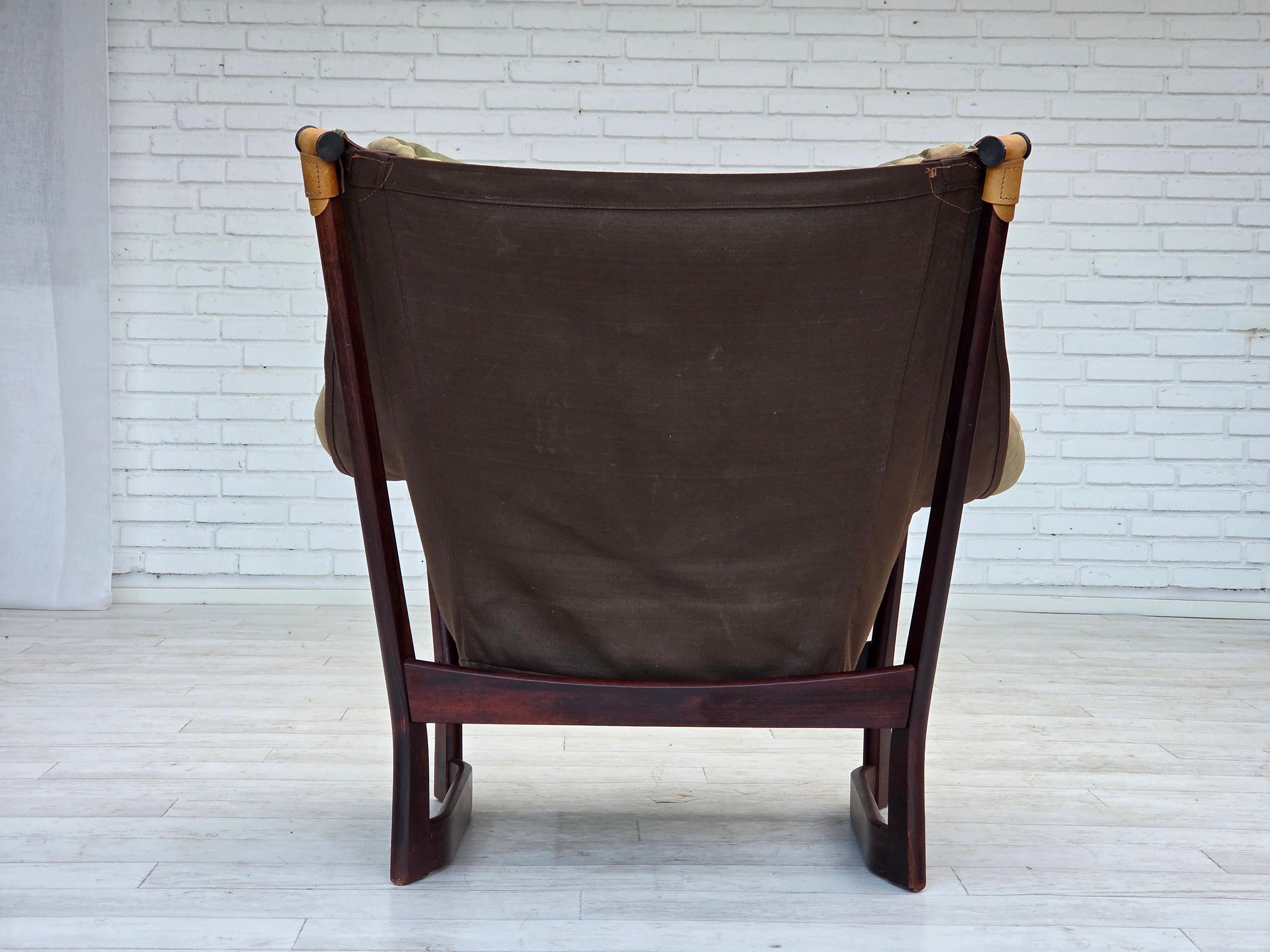 1970s, Norwegian design by Tormod Alnæs for Sørlie Møbler, 