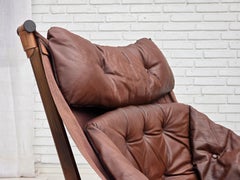 1970s, Norwegian design by Tormod Alnaes, "Trega" loungechair.