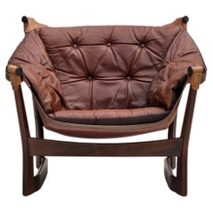 1970s, Norwegian design by Tormod Alnaes, "Trega" loungechair.