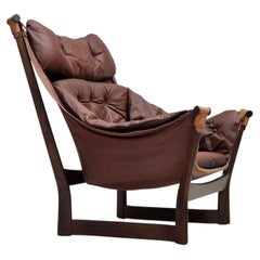 1970s, Norwegian design by Tormod Alnaes, "Trega" loungechair.