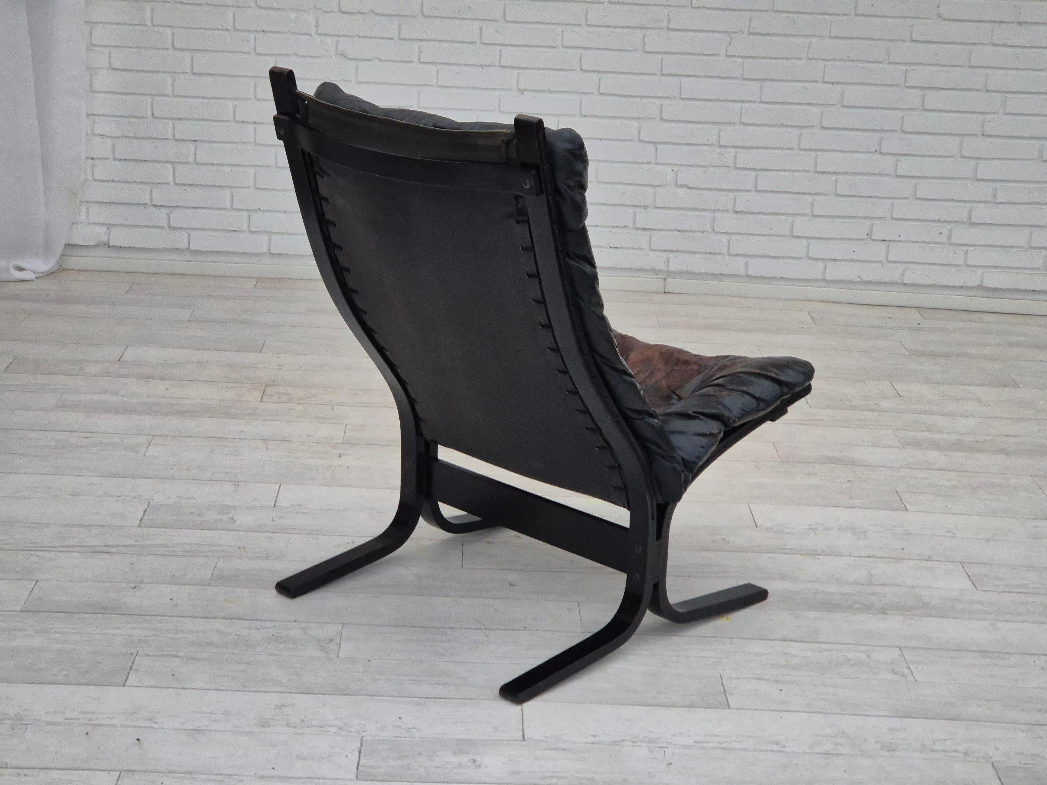 Cuir 1970, Design/One, chaise longue 