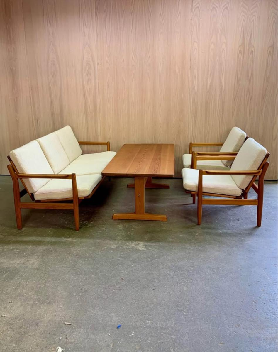 Pine 1970s Norwegian Sofa by Bruksbo