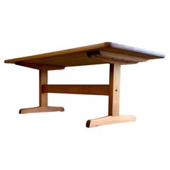Vintage 1970s Norwegian Solid Oregon Pine (Douglas Fir Coffee Table)