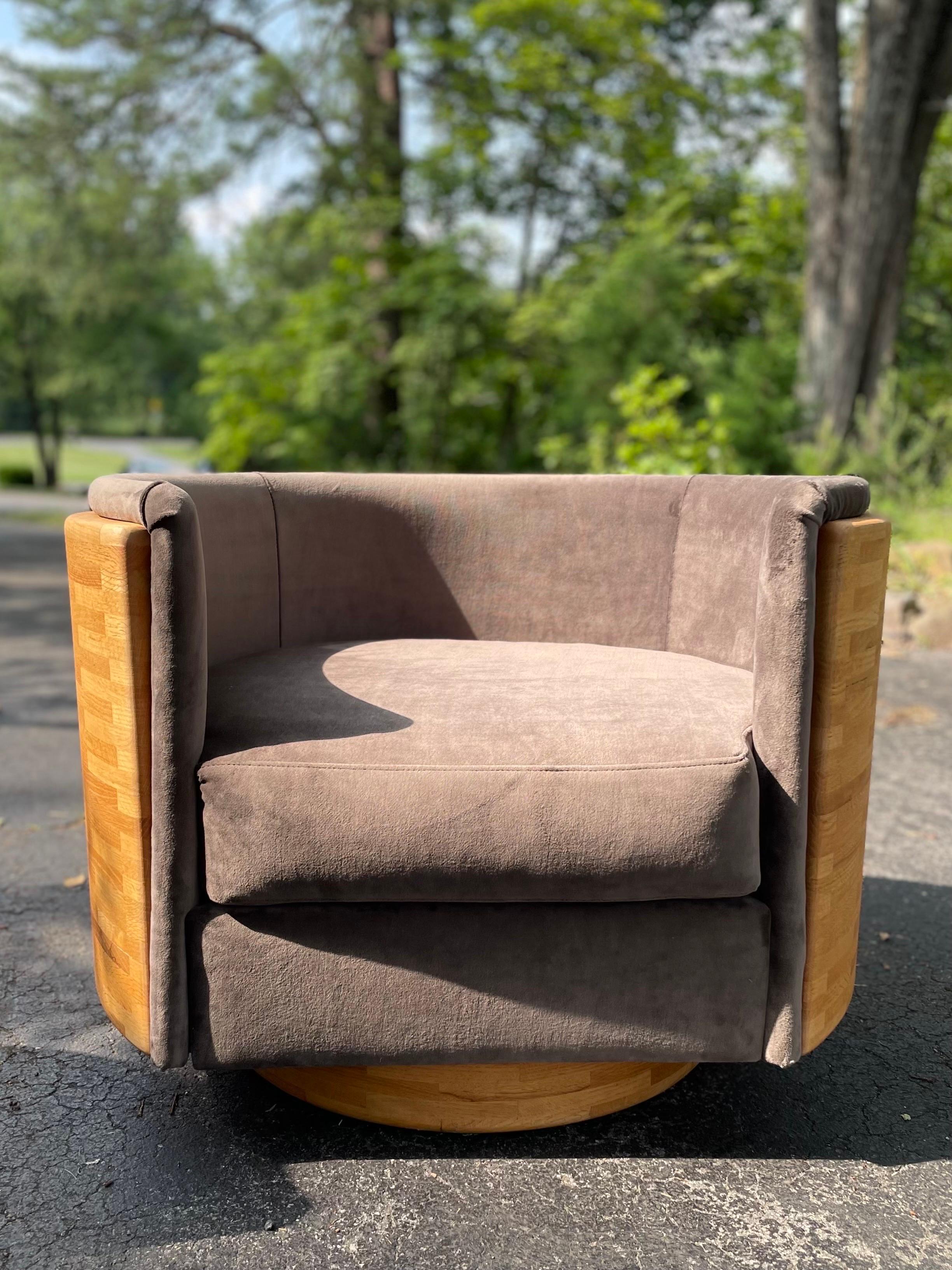 1970's barrel chairs