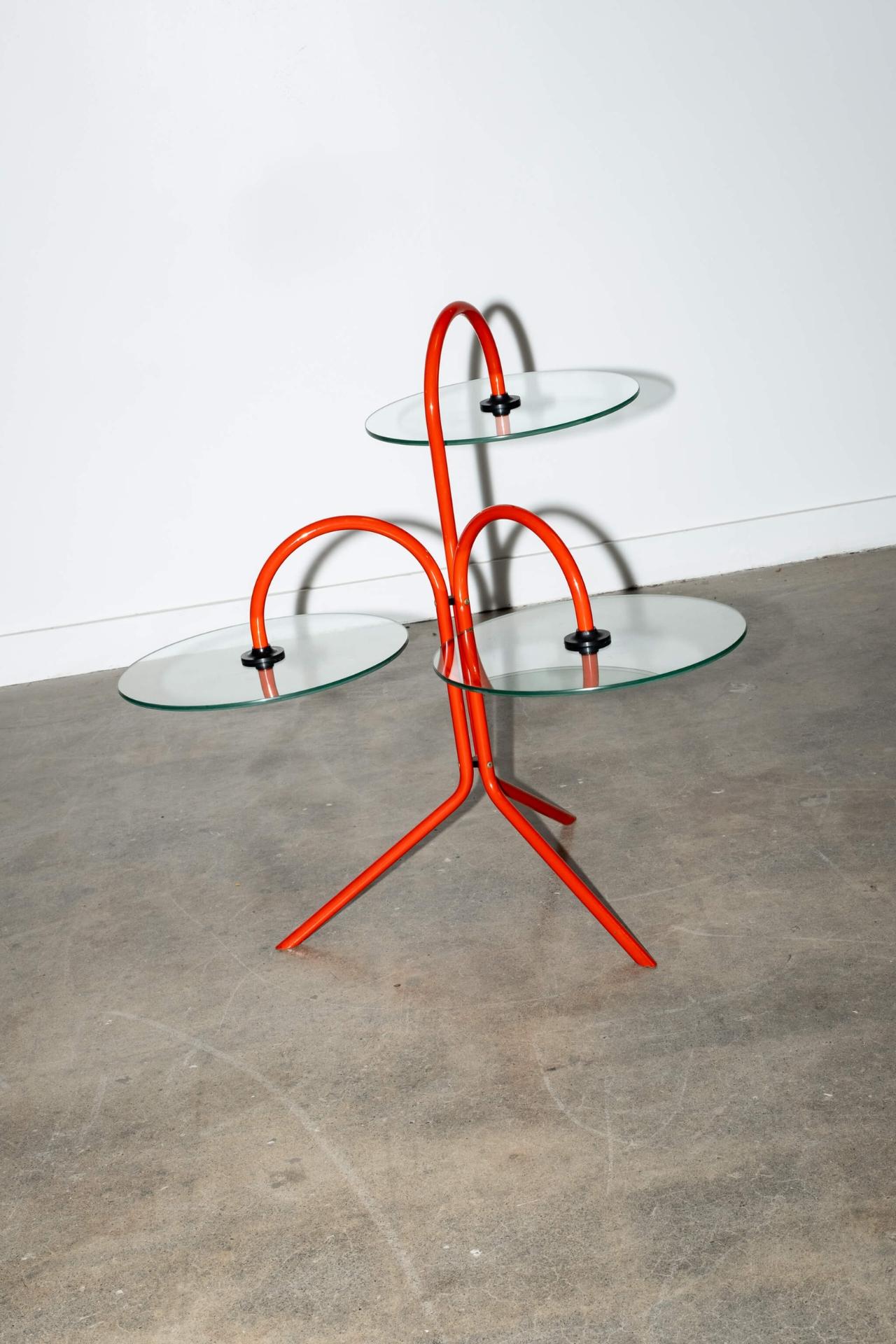 Post-Modern 1970s Occasional Table in the style of Memphis For Sale