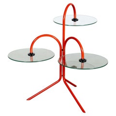 Retro 1970s Occasional Table in the style of Memphis