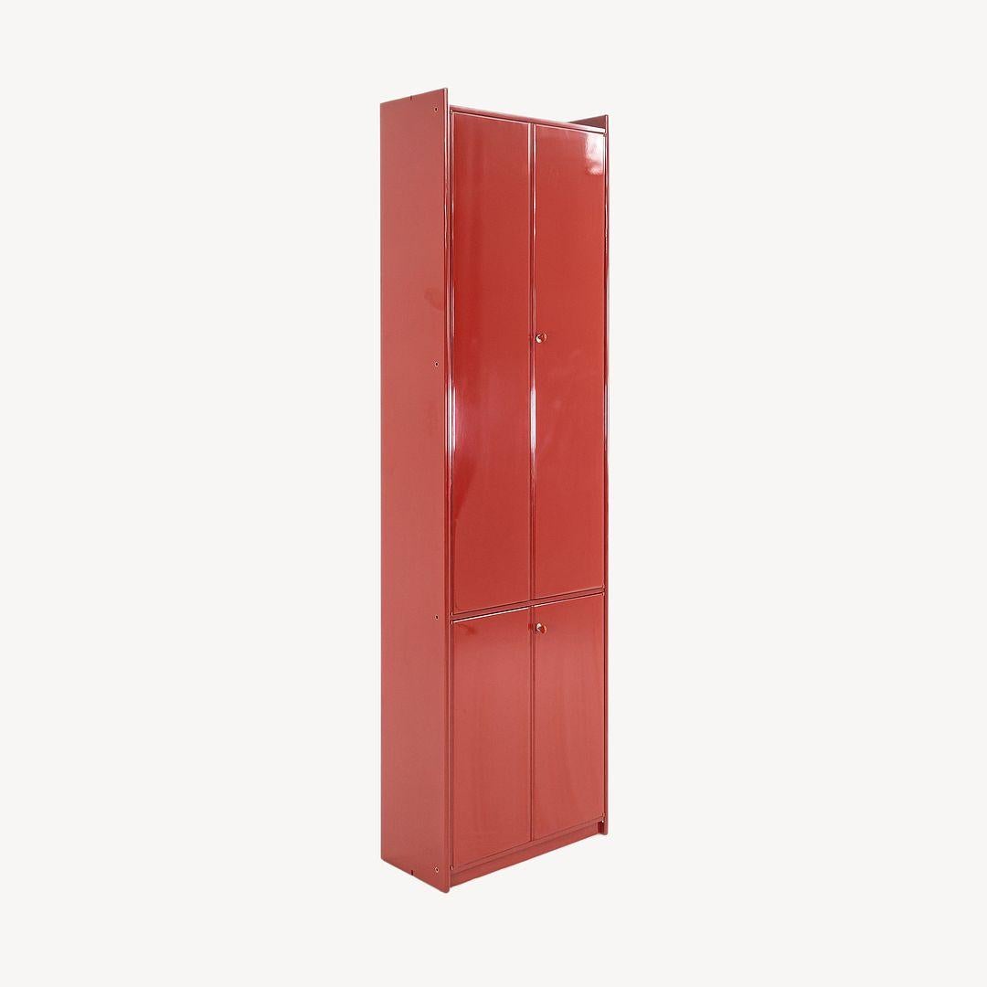Armario lacado Olinto de 4 puertas de los años 70, de Kazuhide Takahama para B&B Italia 3
