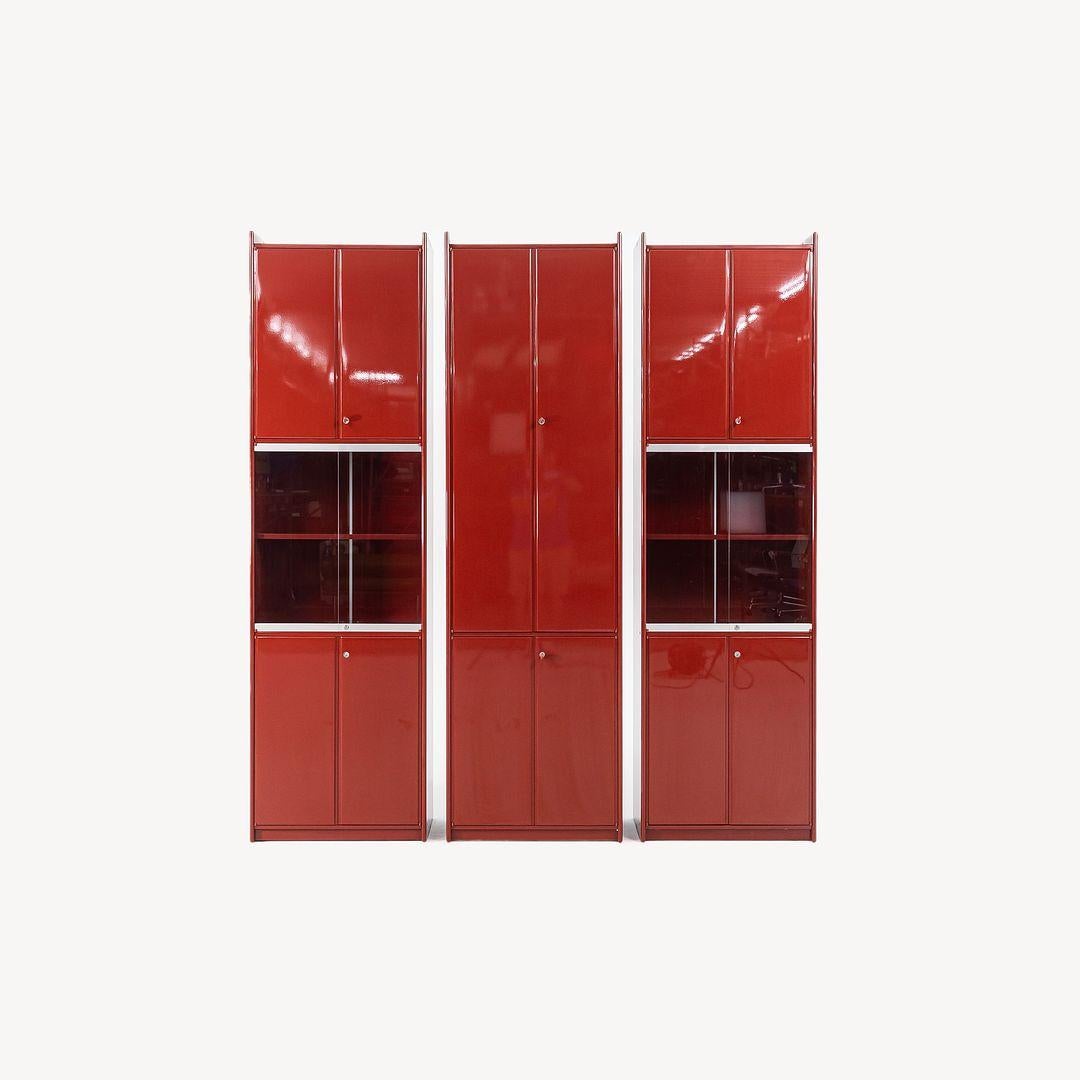Armario lacado Olinto de 4 puertas de los años 70, de Kazuhide Takahama para B&B Italia 2
