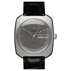 1970er Omega De Ville Vintage Große Herren Automatik Classic Retro-Uhr - SS