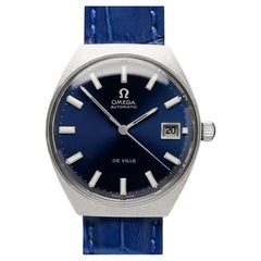 1970's Omega De Ville Vintage Mens Automatic Classic Retro Watch - SS