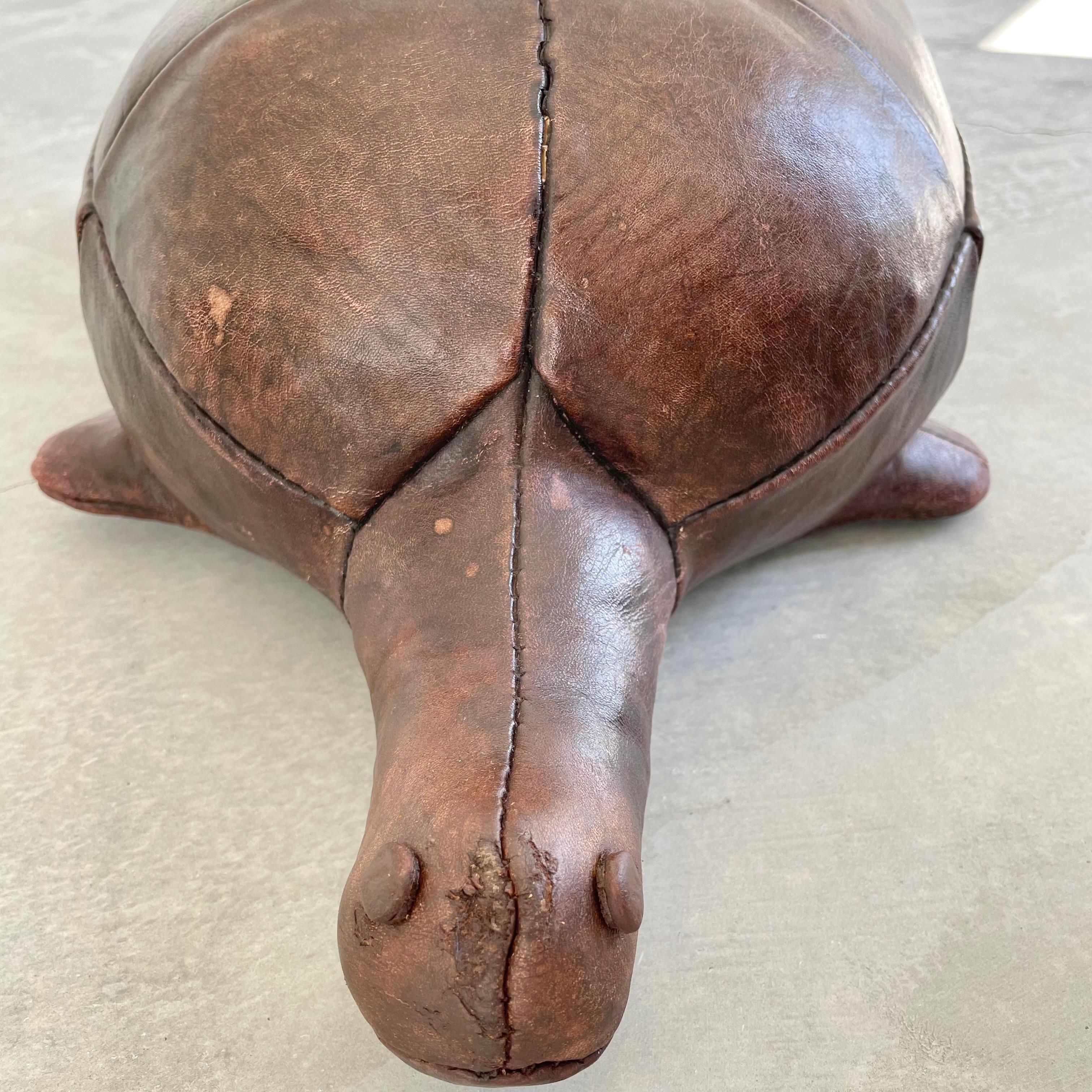 1970s Omersa Leather Turtle 5