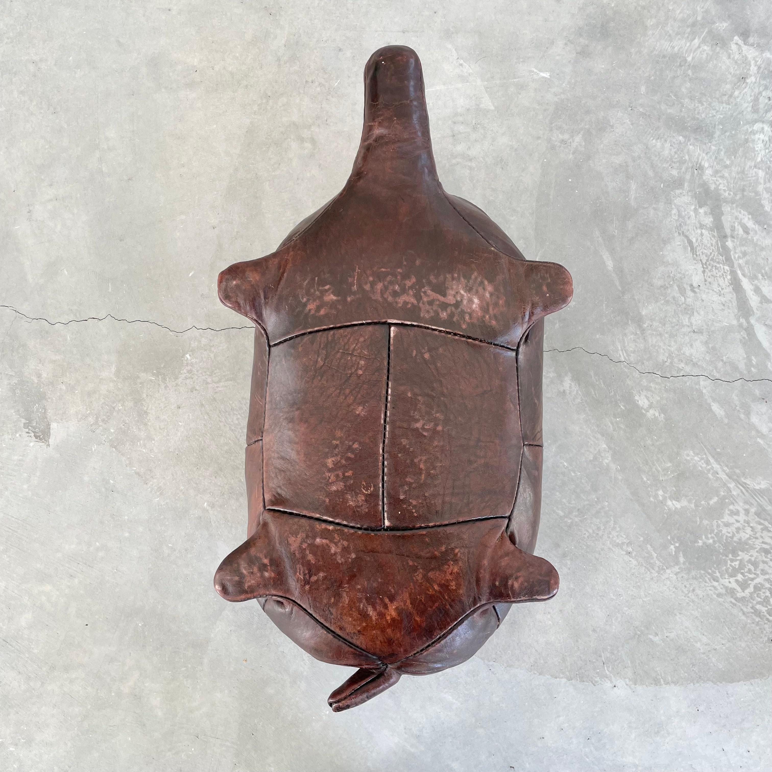 1970s Omersa Leather Turtle 6