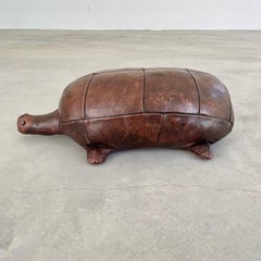 1970s Omersa Leather Turtle