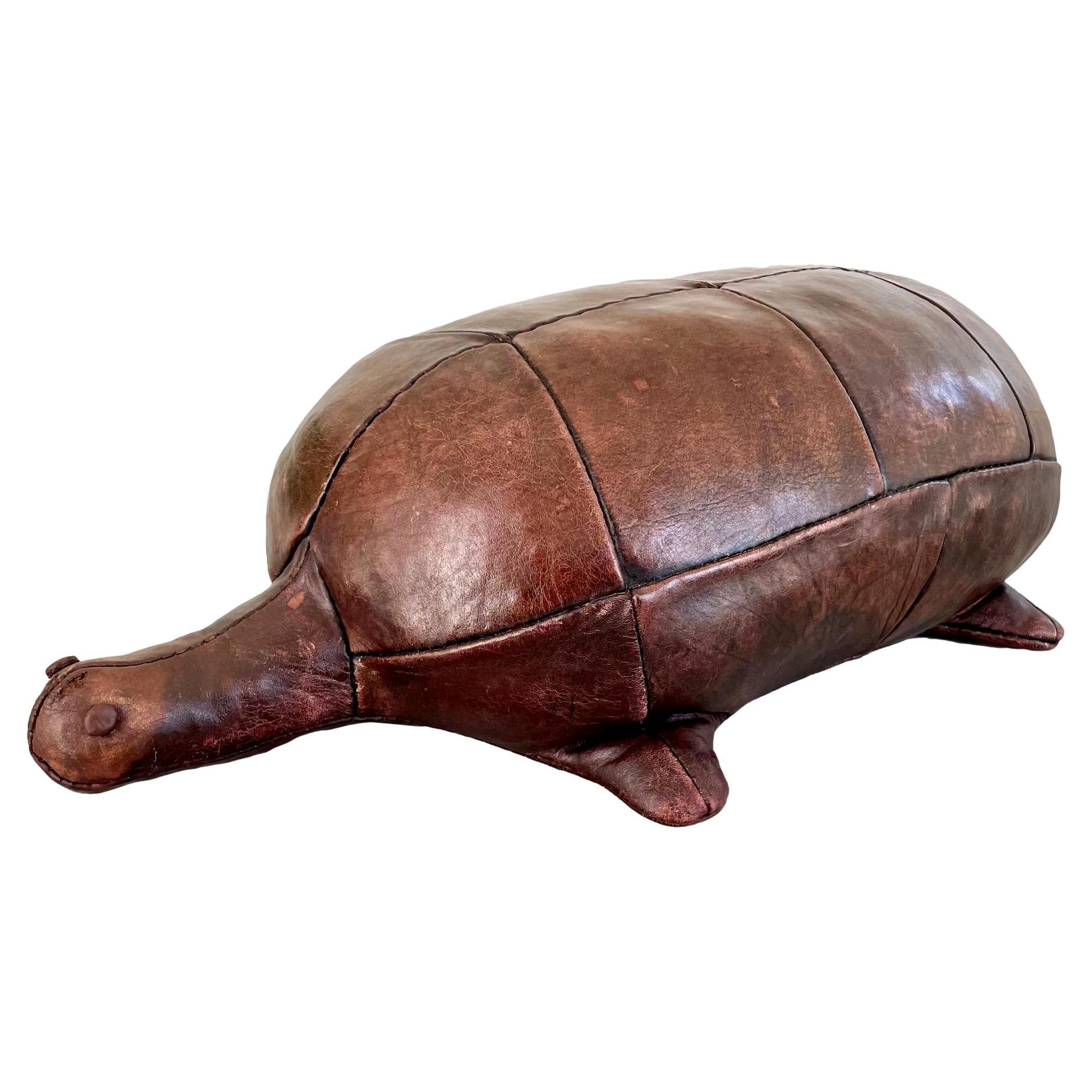 1970s Omersa Leather Turtle