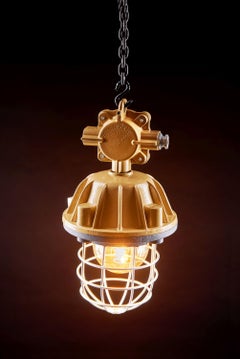 1970s Omp-300 Explosion-Proof Lamp