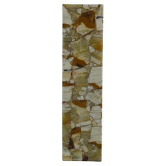 1970s Onyx and Agate Pedestal Floor Lamp