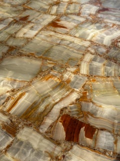 1970 Onyx Plinth Coffee Table Large Square Minimalist Cube