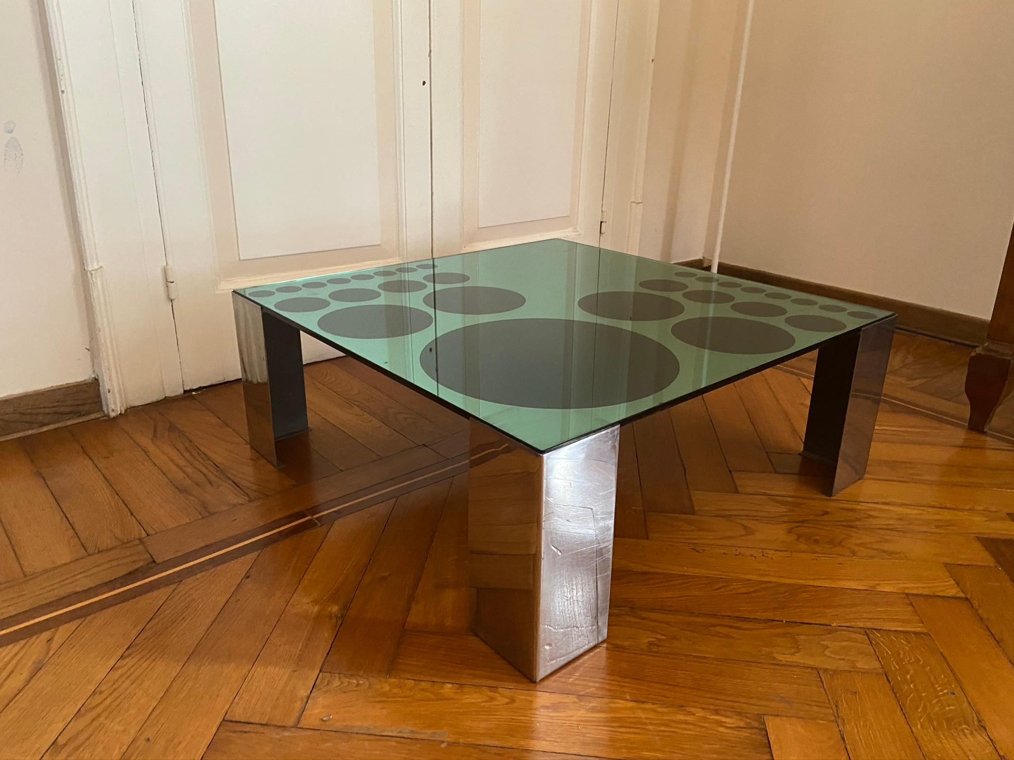 1970s Optical Coffe Table 2