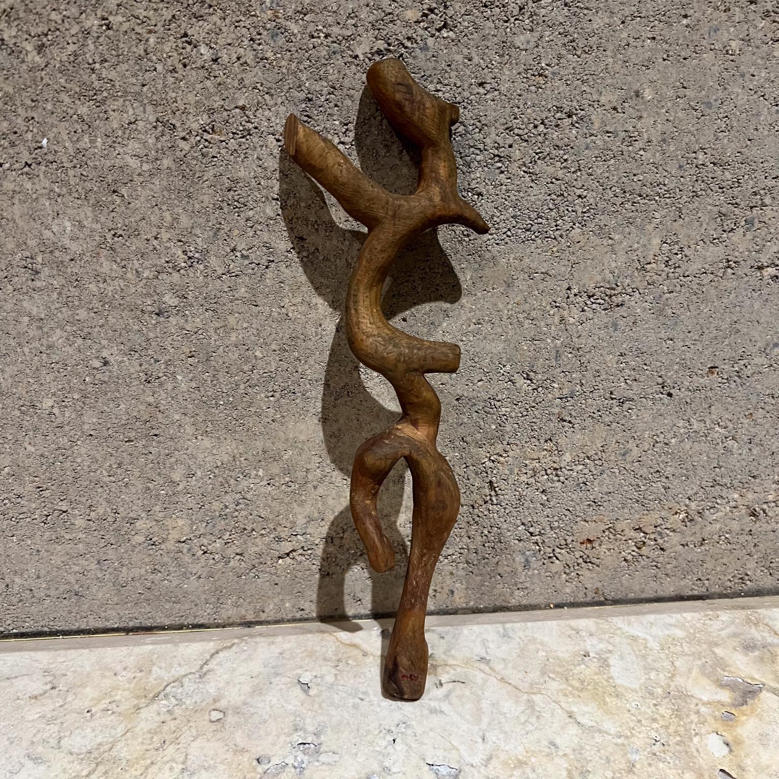 Organic Modern Wood Sculpture
11 long x 1 d x 4 w
Original vintage, refer to listed images.