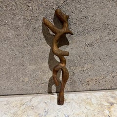 1970s Organic Modern Wood Sculpture