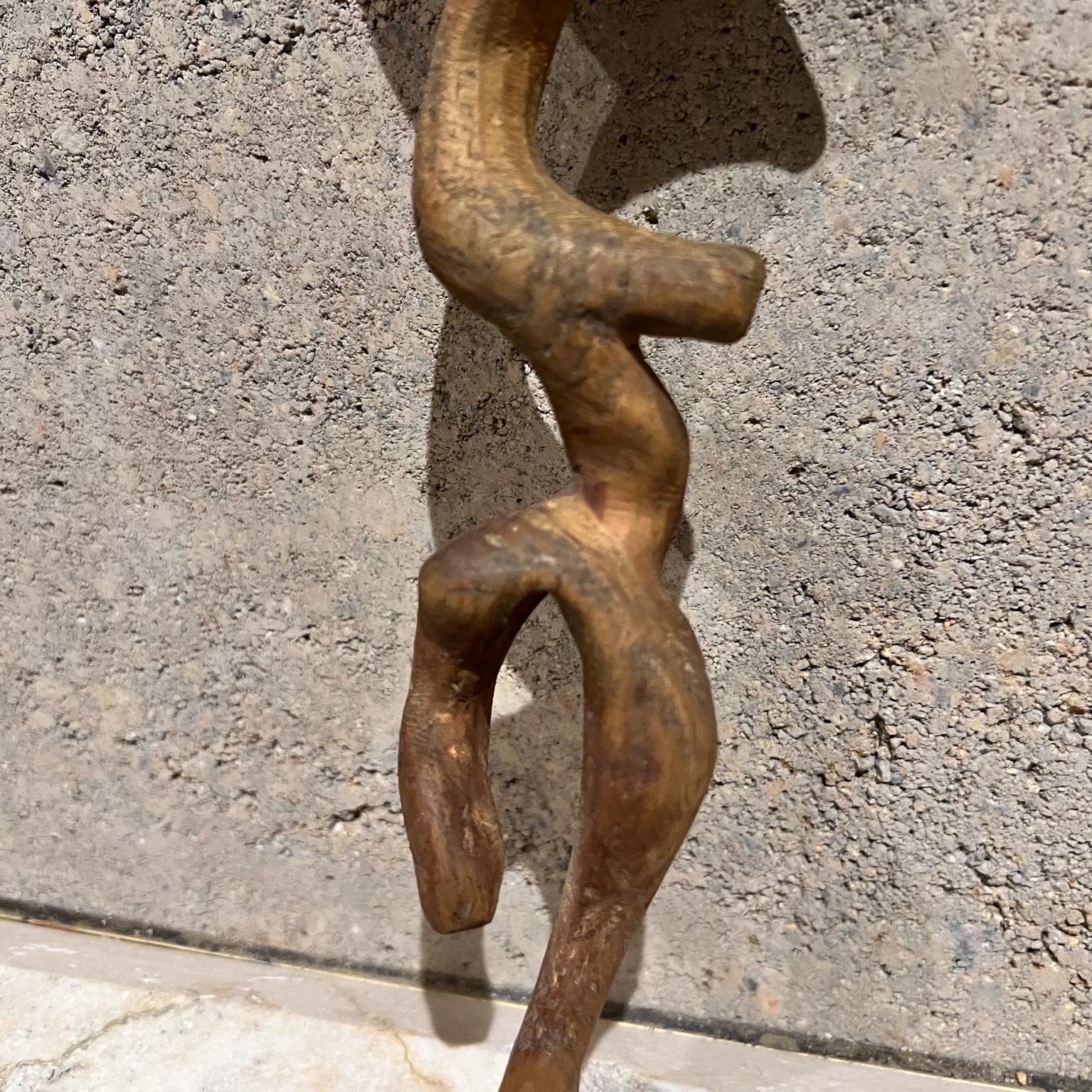 1970s Organic Modern Wood Sculpture In Good Condition For Sale In Chula Vista, CA