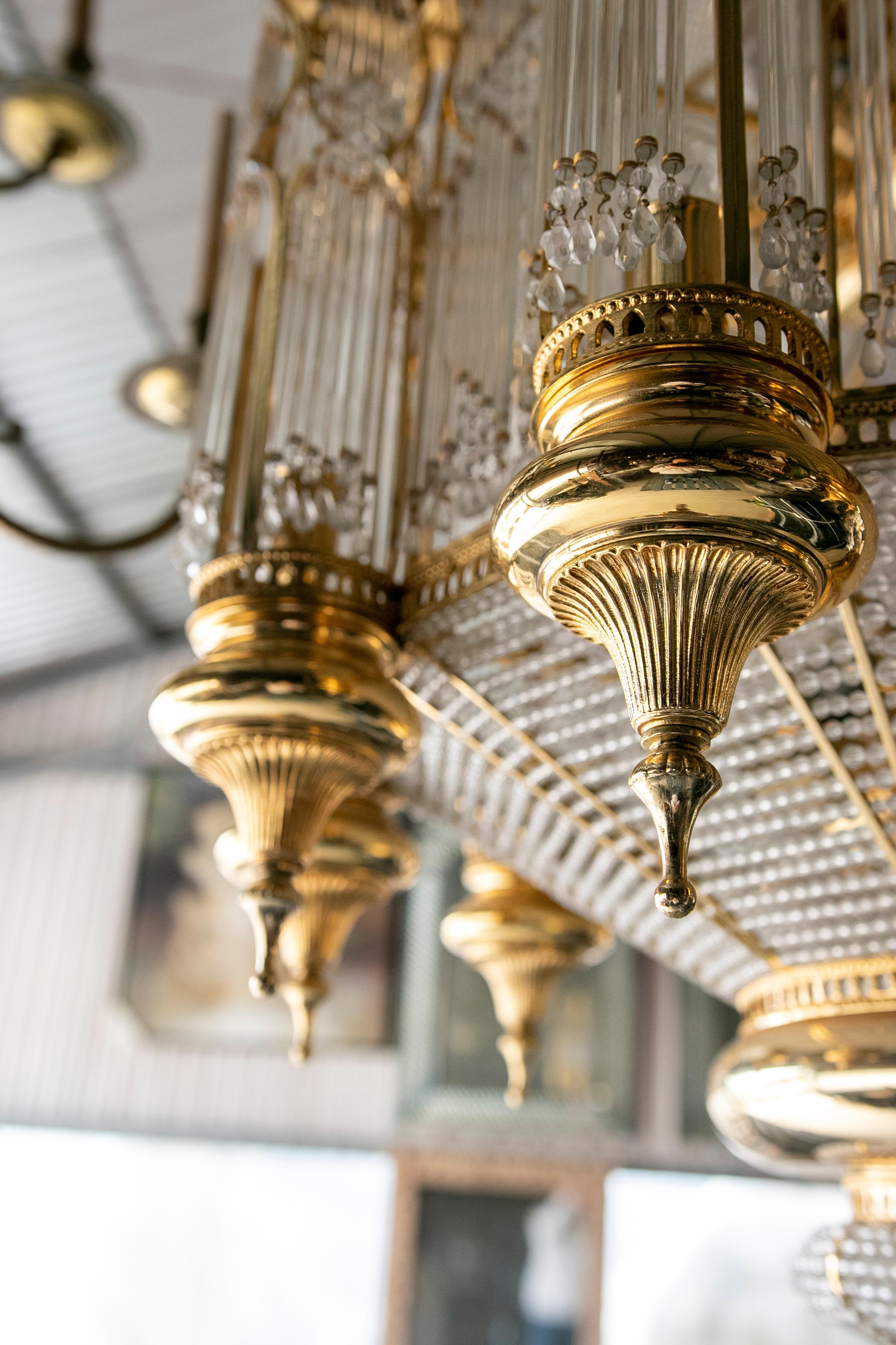 orientalische deckenlampe gold