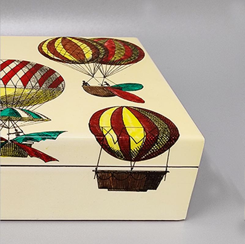 Magnifique boîte d'origine des années 1970 de Piero Fornasetti. Fabriqué en Italie en vente 4
