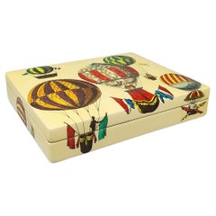 1970s Original Gorgeous Box by Piero Fornasetti. Made in Italy
