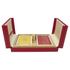 1970s Original Gorgeous Playing Cards Box by Cartier in Excellent condition.