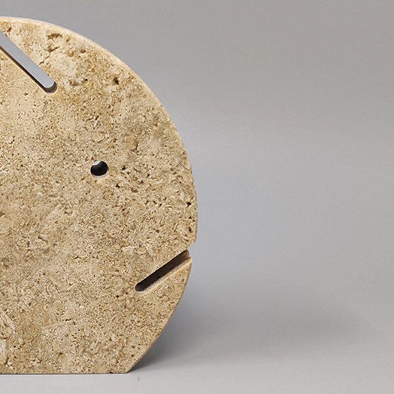 1970s Original Large Travertine Fish Sculpture by Enzo Mari for F.lli Mannelli 1