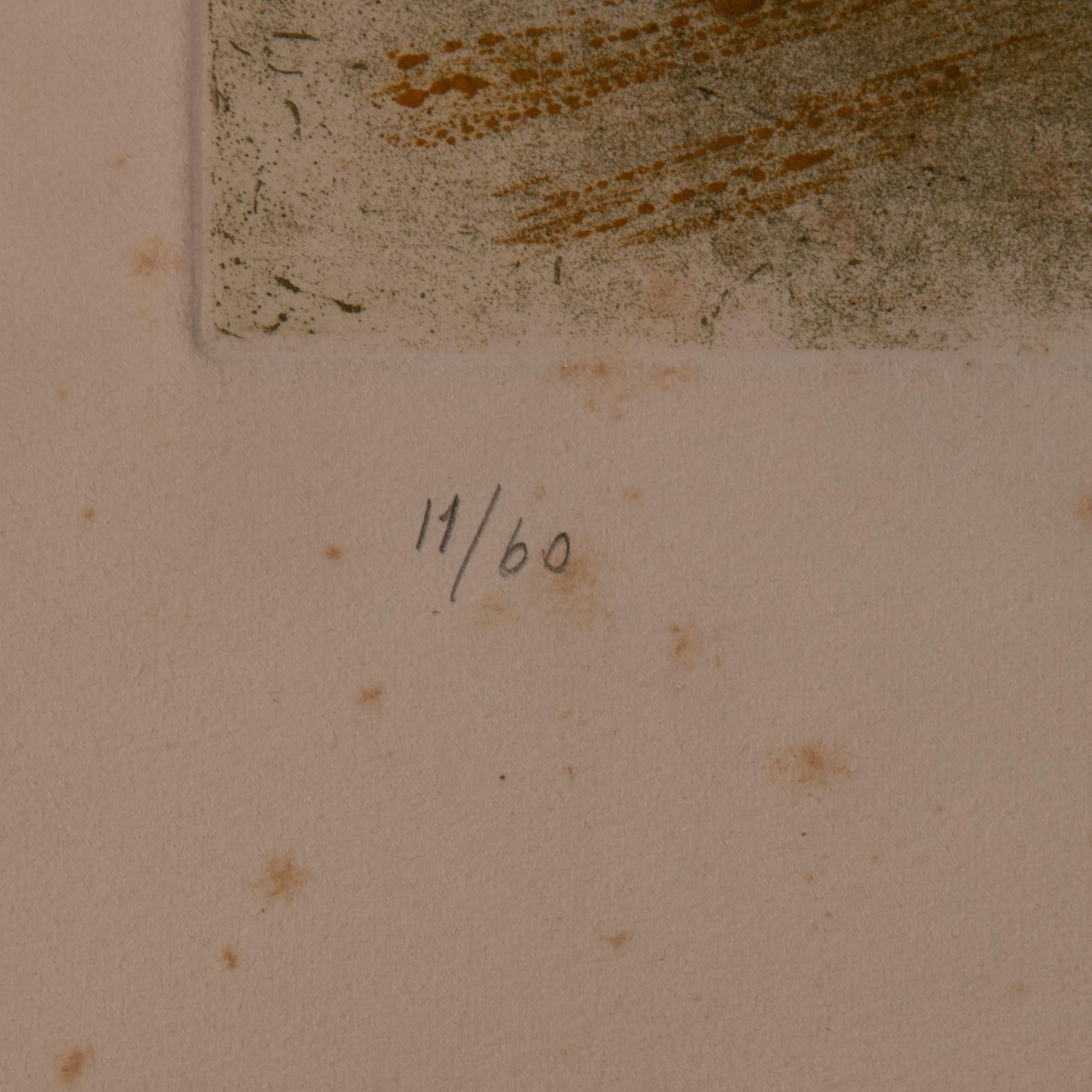 Français Lithographie originale signée et numérotée de Wifredo Lam Modern