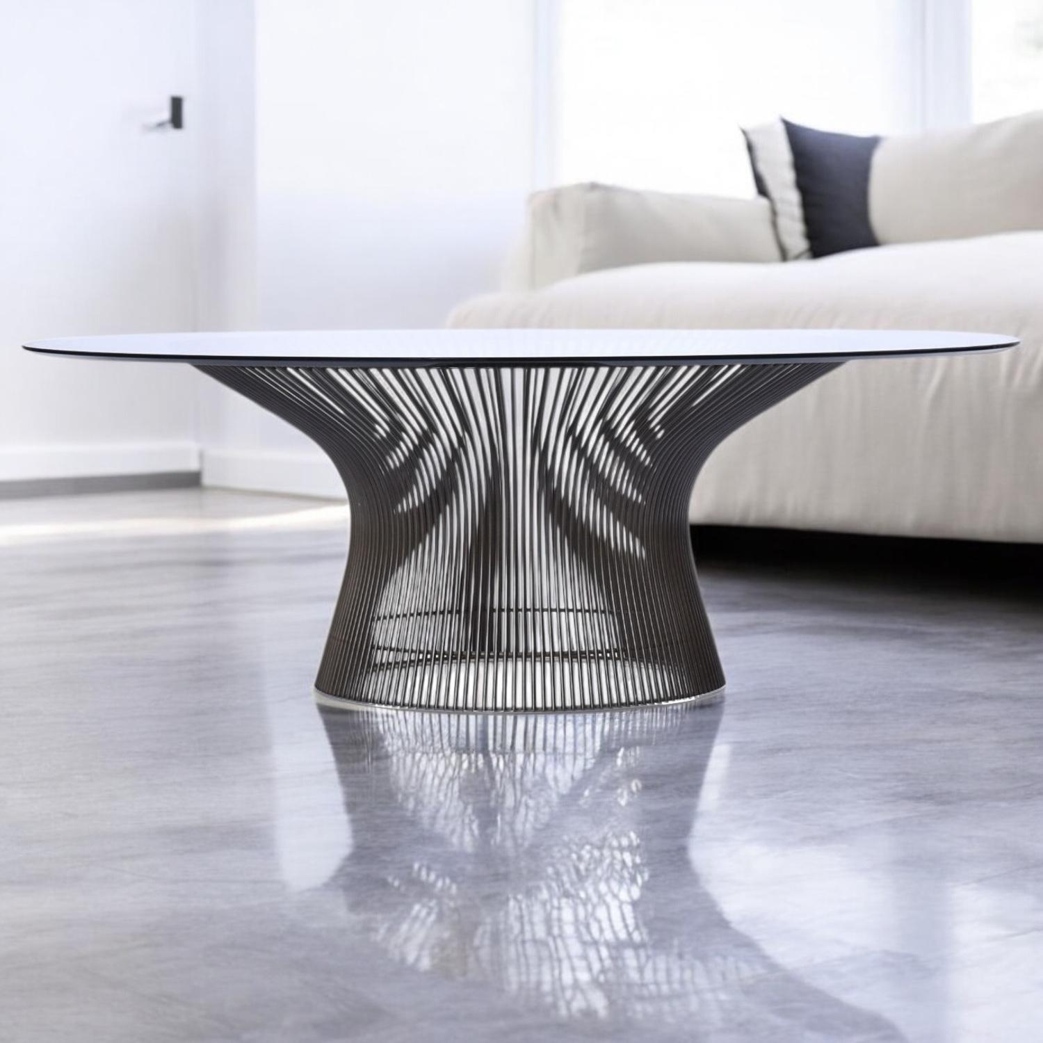American 1970's Original Warren Platner for Knoll Coffee Table For Sale