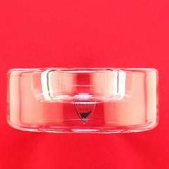 1970s Orrefors Swedish 'Puck' Crystal Candle Holder