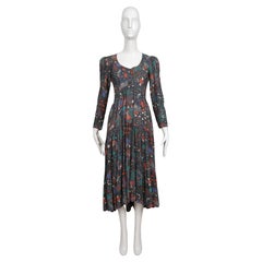 1970's OSSIE CLARK dress with CELIA BIRTWELL print