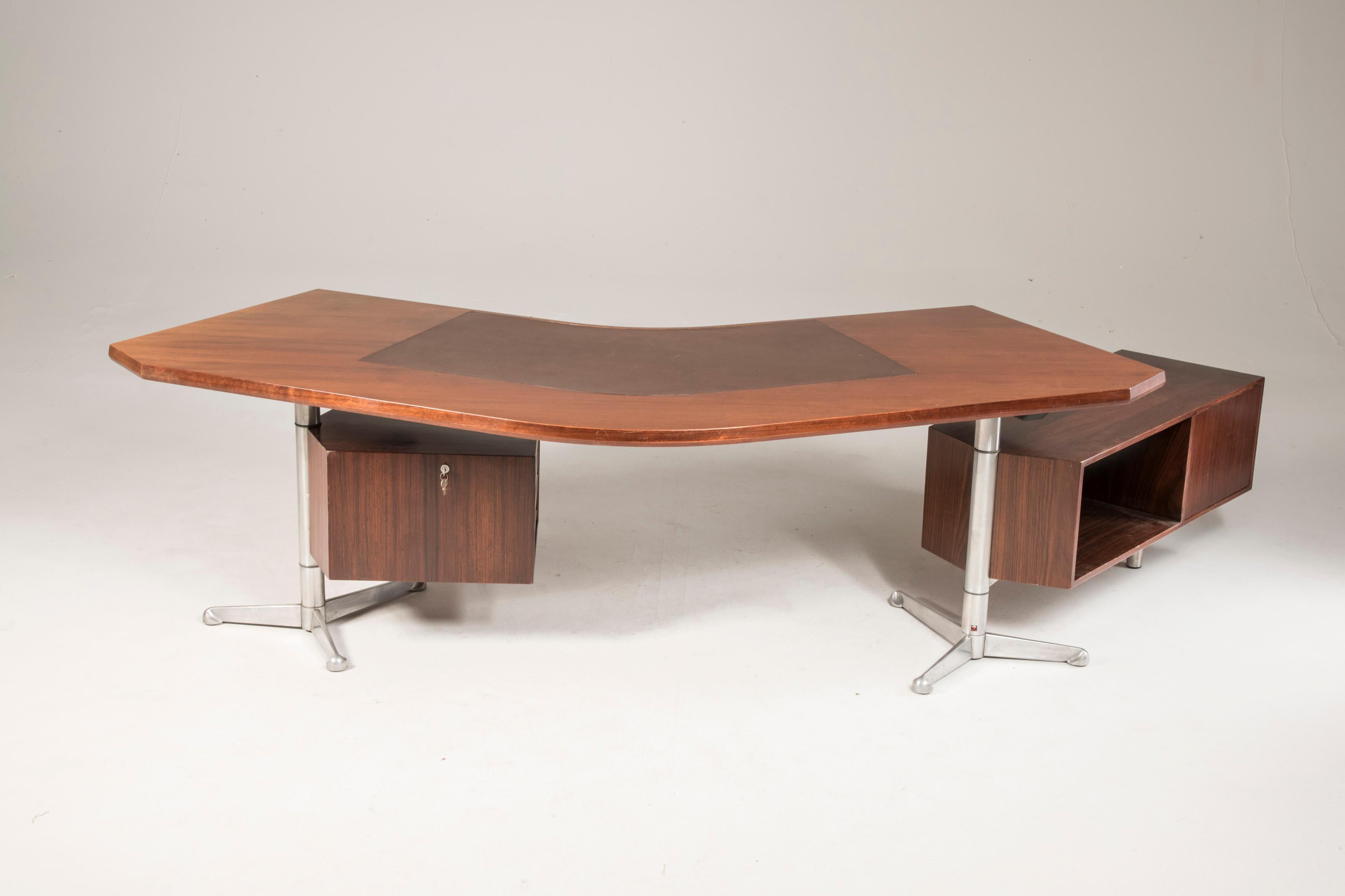Modern Osvaldo Borsani for Tecno T96 – 1956 Executive Desk