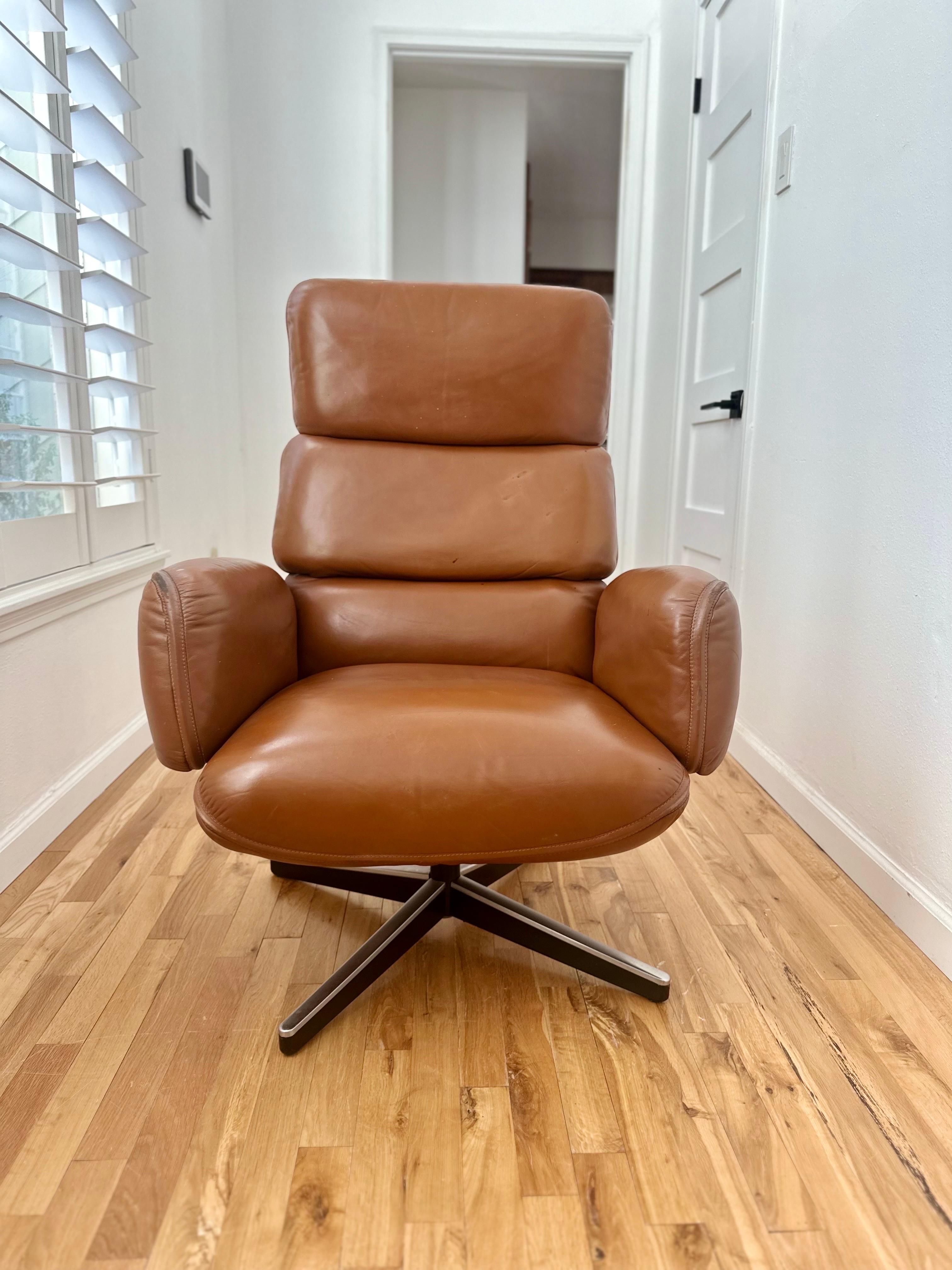 1970s Otto Zapf for Knoll Executive Chair In Good Condition In Houston, TX