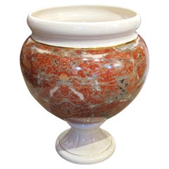 Retro 1970s Oversize Highly Decorative Urn/planter by Tommaso Barbi, Italian