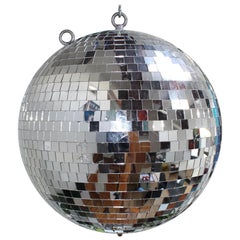 1970s Oversize Mirror Disco Ball