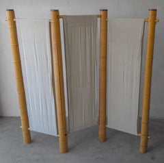 1970s Oversized Bamboo Room Divider