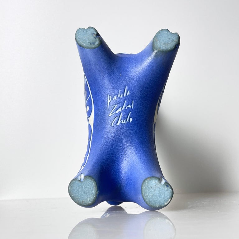 1970's Porcelain Bull - Pablo Zabel, Chile For Sale at 1stDibs