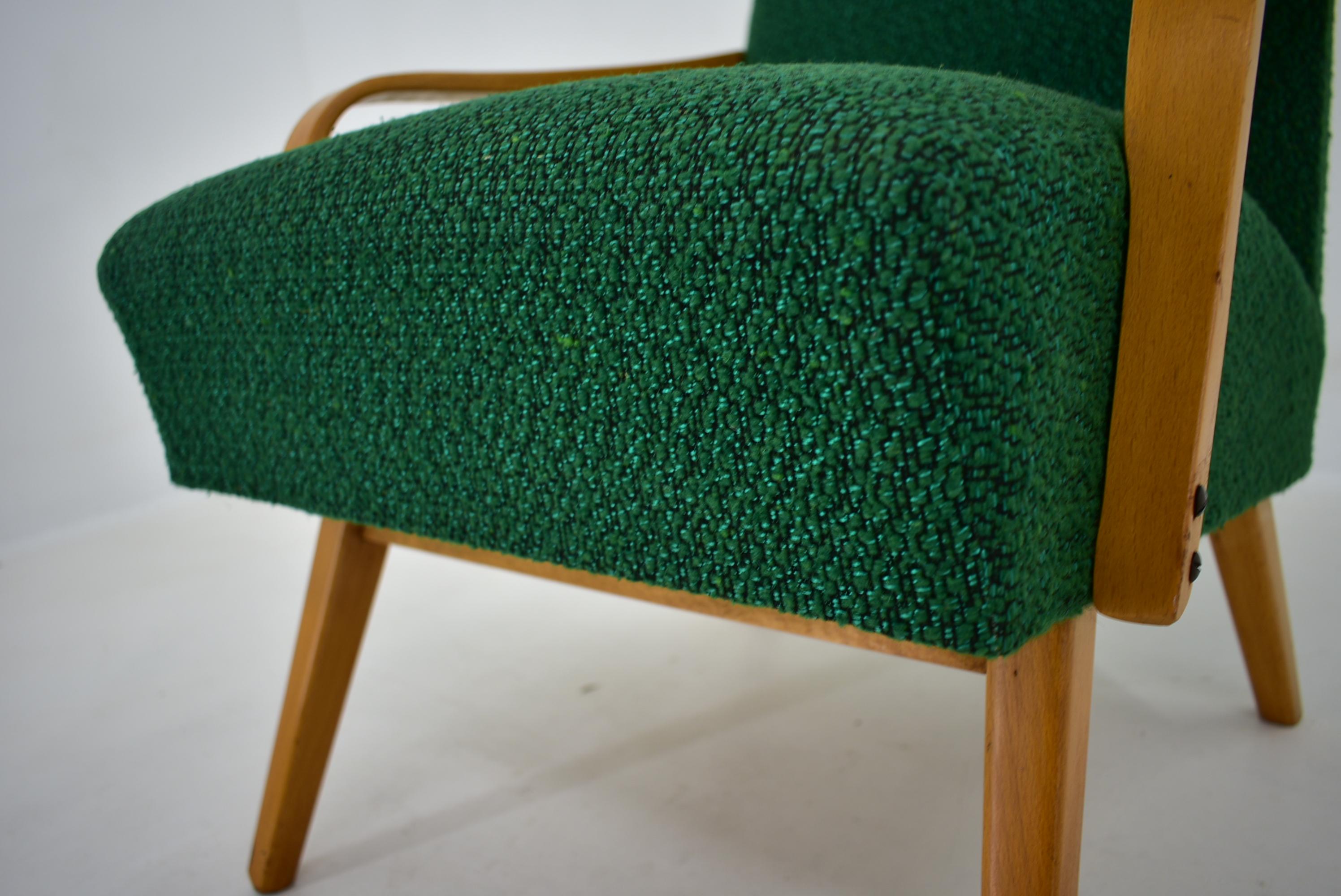 Mid-Century Modern Paire de fauteuils des années 1970, Tchécoslovaquie en vente